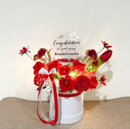 Bloom Box Akrilik Ucapan Grand Opening Denpasar