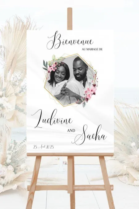 Papan Akrilik Papan Pernikahan Denpasar